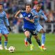 Pavel Bucha dribbles against New York City FC. Photo courtesy Brian Mack.