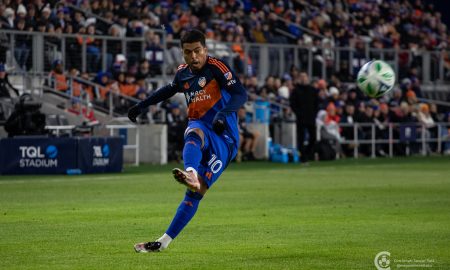 Evander of FC Cincinnati
