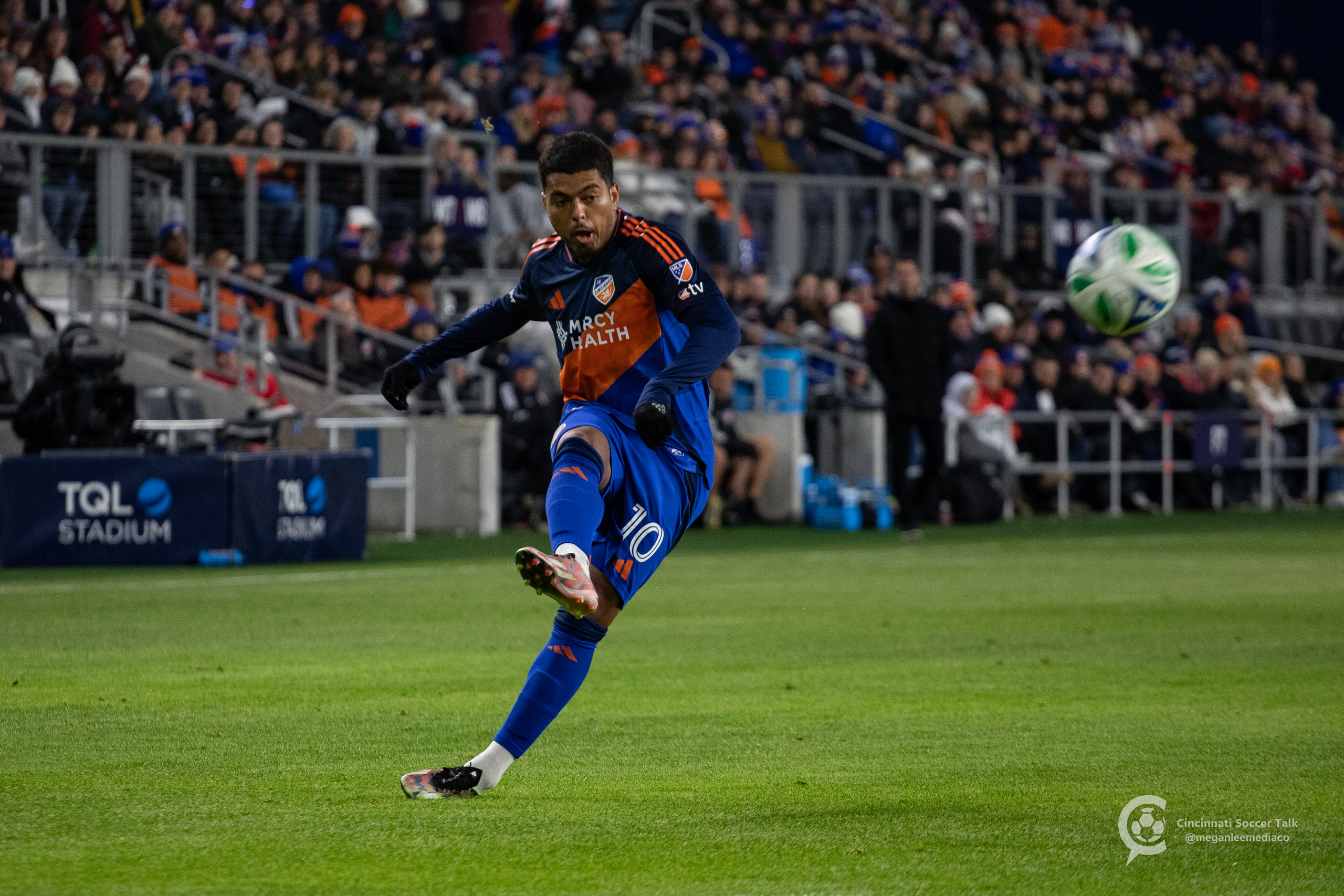 Evander of FC Cincinnati